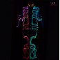 dmx 512 programmable led light tron dance suit
